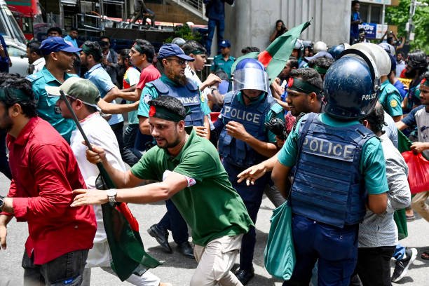 BANGLADESH-STUDENTS-PROTEST