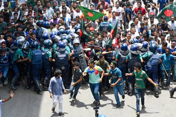 BANGLADESH-STUDENTS-PROTEST