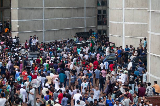 Reaction To Resignation of Bangladesh Prime Minister
