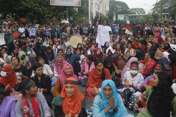 Bangladeshi Students Protest