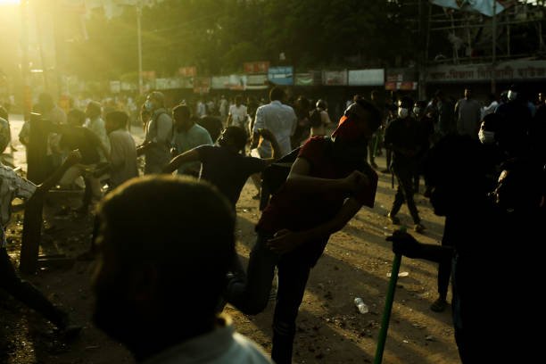 Anti Quota Protest and Curfew in Dhaka