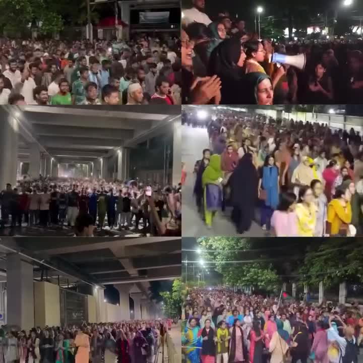 বাংলার মানুষ ক্ষেপে গেলে, কেউ দমাইয়া রাখতে পারবা না।