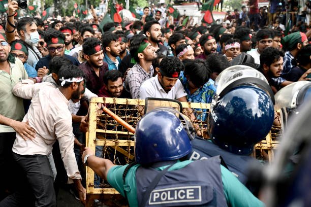 BANGLADESH-STUDENTS-PROTEST
