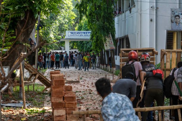 Anti Quota Protest and Curfew in Dhaka