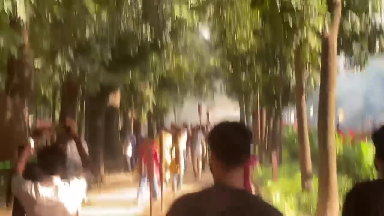 রক্তাক্ত ঢাকা বিশ্ববিদ্যালয়।