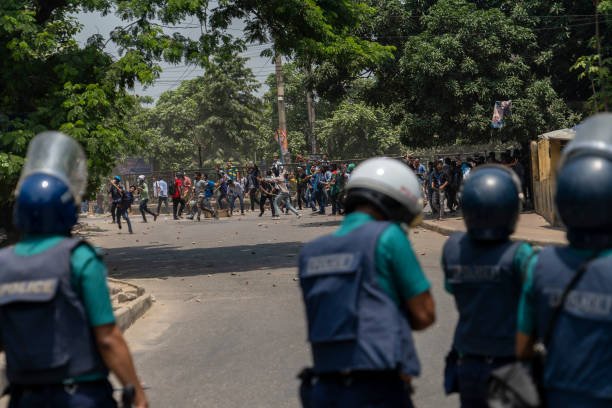 Anti Quota Protest and Curfew in Dhaka