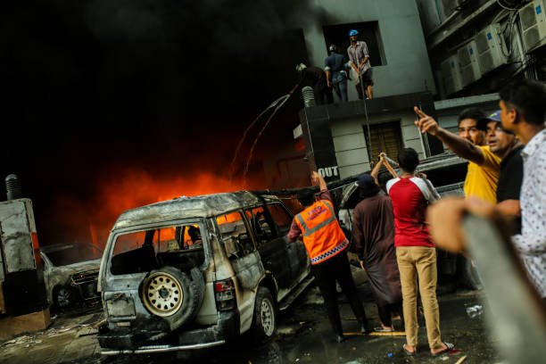 Anti Quota Protest and Curfew in Dhaka