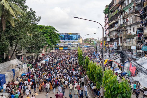 The students chanted slogans like 'We want justice, we want