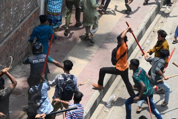 BANGLADESH-UNREST-STUDENTS-PROTEST