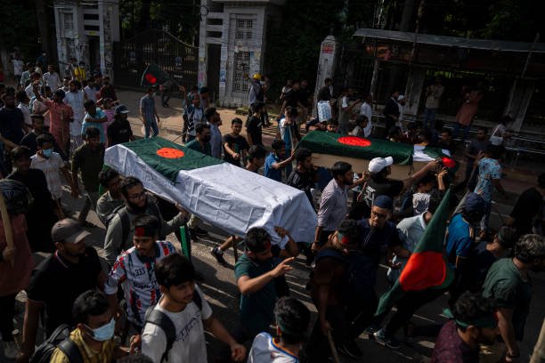 Anti Quota Protest and Curfew in Dhaka