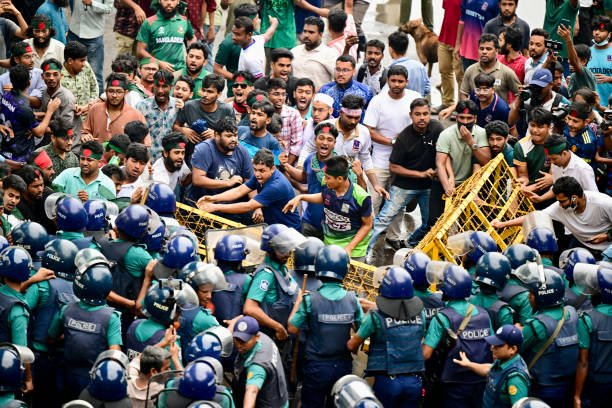 BANGLADESH-STUDENTS-PROTEST
