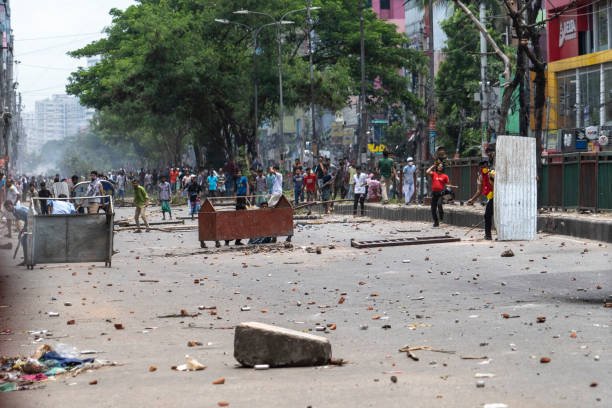 Anti Quota Protest and Curfew in Dhaka