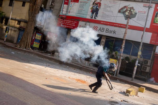 Anti Quota Protest and Curfew in Dhaka
