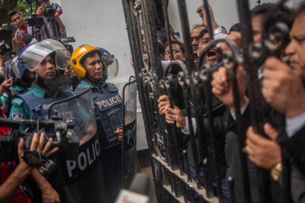 Anti-quota Protest In Dhaka
