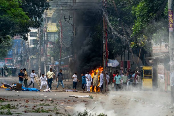 Anti Quota Protest and Curfew in Dhaka
