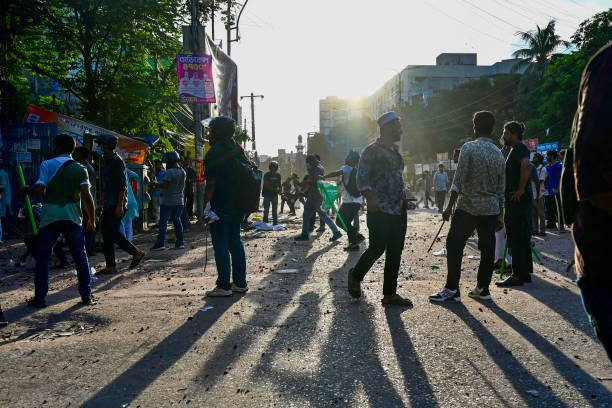 BANGLADESH-STUDENTS-PROTEST