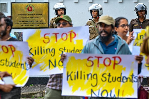 SRI LANKA-POLITICS-STUDENTS-PROTEST