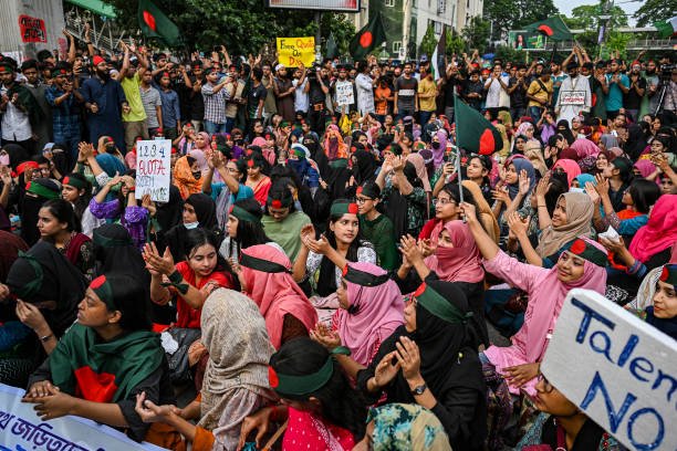 Student Protest For Abolished Quota System