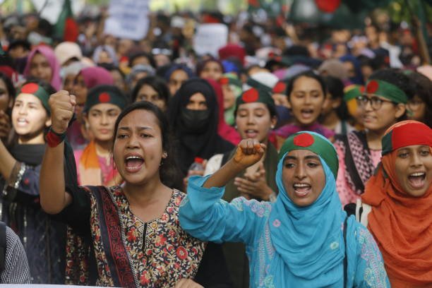 Bangladeshi Students Protest