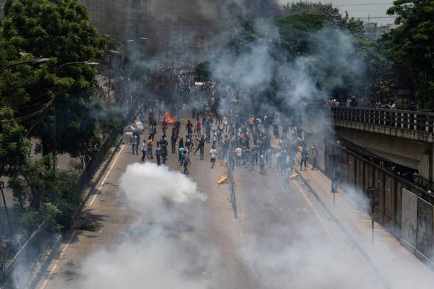 Anti Quota Protest and Curfew in Dhaka