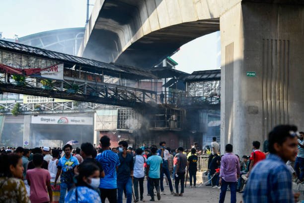 Anti-quota Protest In Dhaka