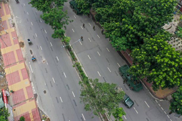 Army Patrolling Dhaka Road