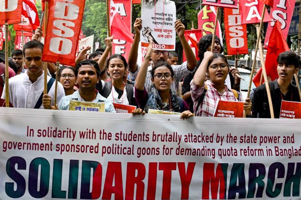 INDIA-BANGLADESH-UNREST-STUDENTS