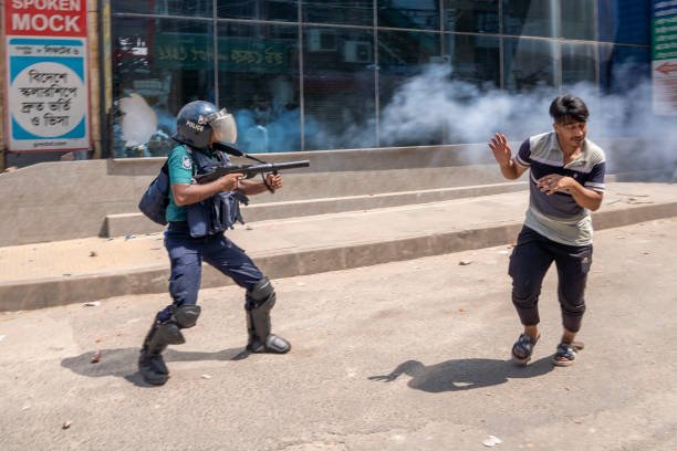 Anti Quota Protest and Curfew in Dhaka