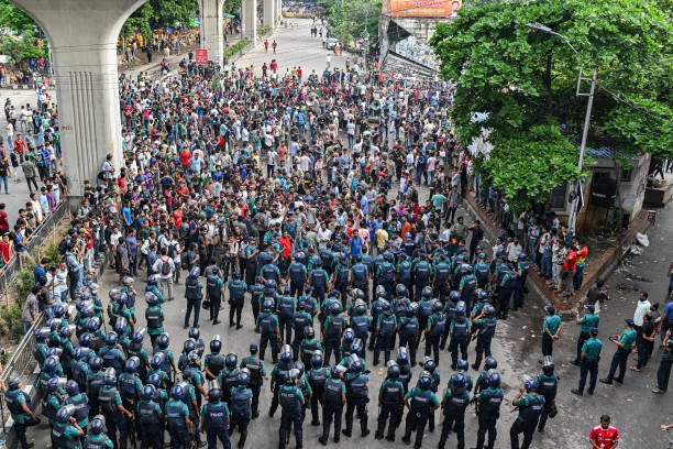 Student Protest For Abolished Quota System