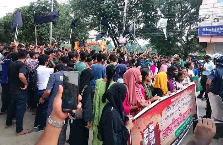 বৈষম্যবিরোধী কোটা আন্দোলনে ঠাকুরগাঁও জেলার আজকের কর্মসূচি।