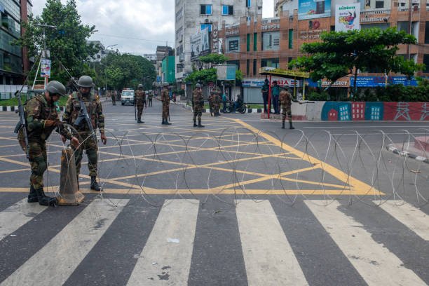 Anti-quota Protest In Dhaka