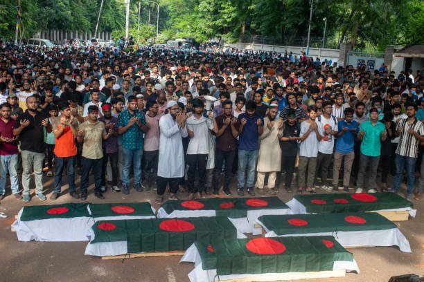 Anti-quota Protest In Dhaka