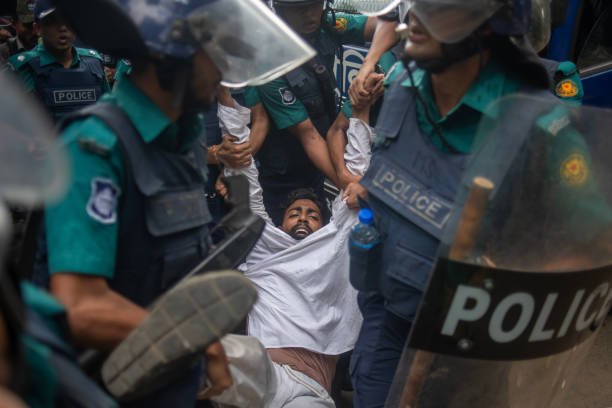 Anti-quota Protest In Dhaka
