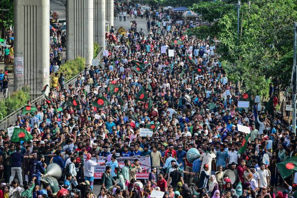 BANGLADESH-STUDENTS-PROTEST