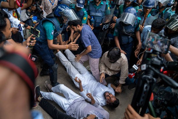 Anti Quota Protest and Curfew in Dhaka