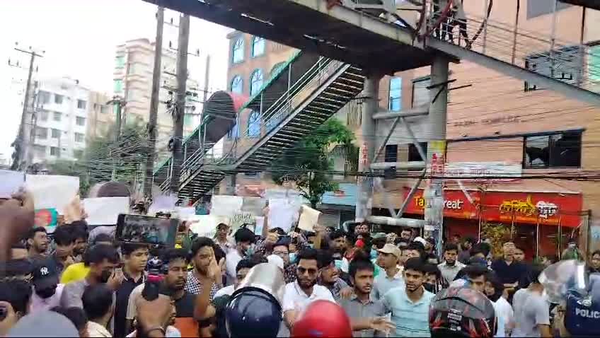 সিলেটে আজকের কর্মসূচিতে পুলিশের বাধা