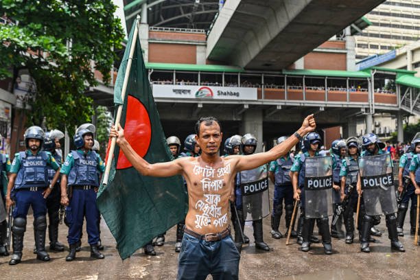 Student Protest For Abolished Quota System