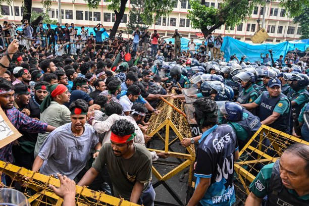 Students Protest Job Quotas in Bangladesh