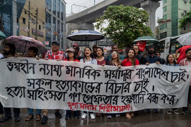 Bangladeshi Lens Based Artist Protest