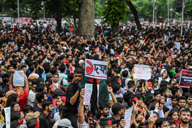 Bangladesh Unrest Students Protest