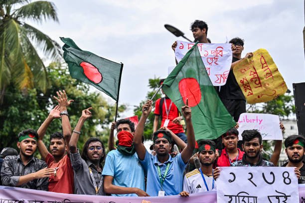 Bangladesh Unrest Students Protest