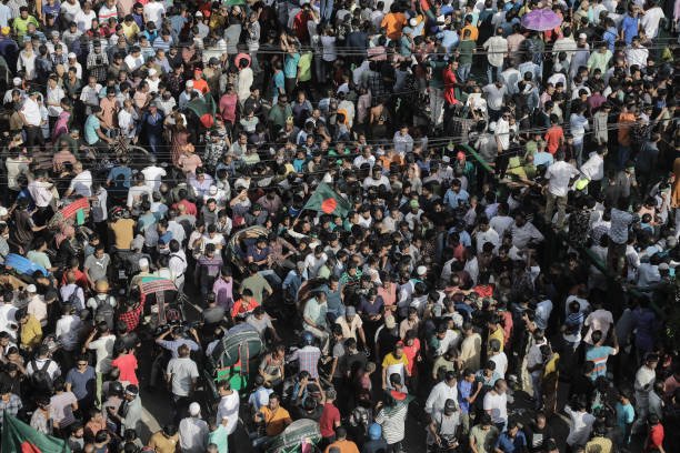Demonstration-of-Bangladesh-Nationalist-Party-Supporters