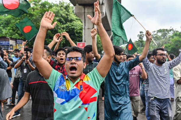 Student Protest For Abolished Quota System