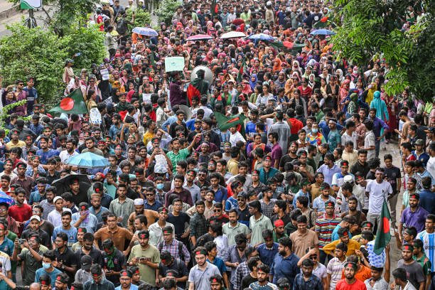 Students Protest Job Quotas in Bangladesh