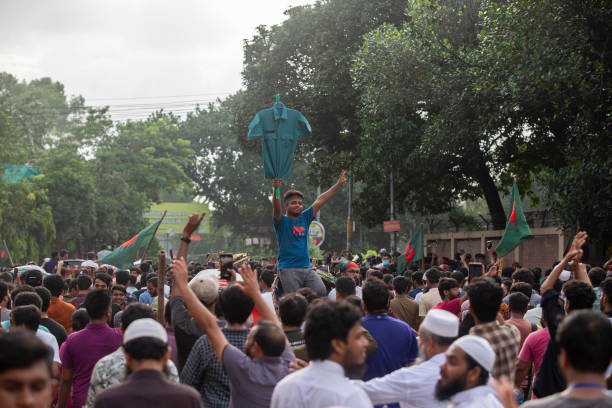 Reaction To Resignation of Bangladesh Prime Minister