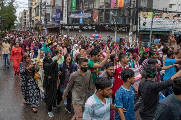 Quota Protest In Dhaka