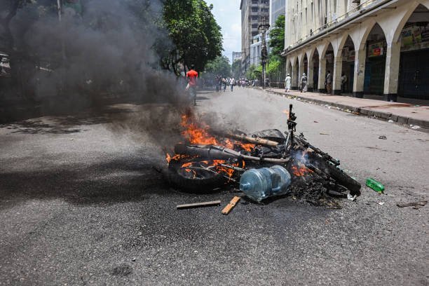 Bangladesh Unrest Students Protest