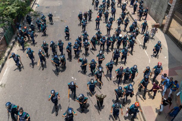 Anti Quota Protest and Curfew in Dhaka