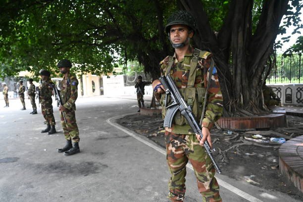 Dhaka Following Prime Minister's Resignation In Bangladesh.