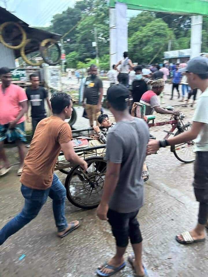 বিয়ানীবাজার সিলেট ৫ আগষ্ট সন্ধ্যা ৬টা